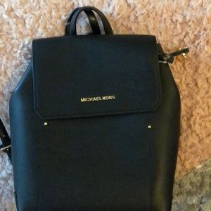 Michael Kors leather backpack